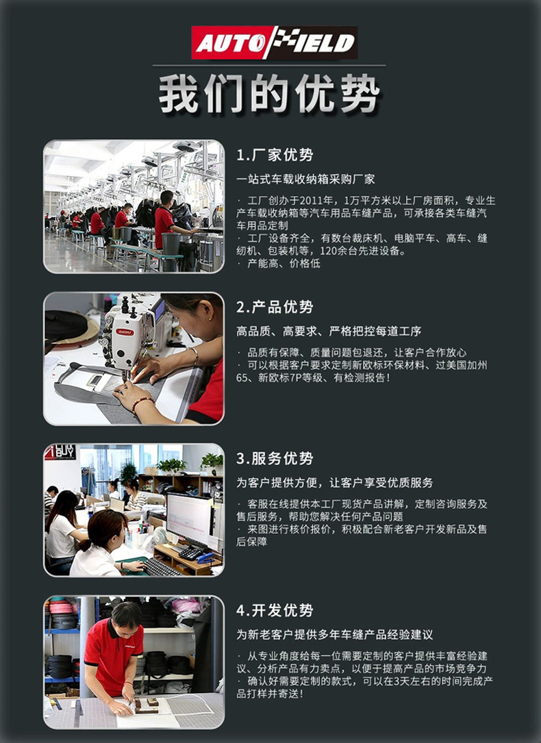 定制盡合心 車載多功能椅背儲物網兜的收納之道